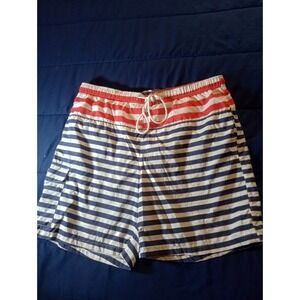 Rainforest Men's Large‎ American flag  Swim Truunks Quick Dry Drawstring 4 Way